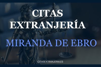 Pedir cita previa Miranda de Ebro