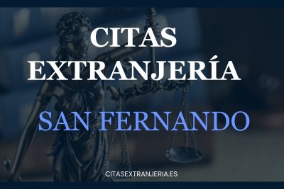 Pedir cita previa San Fernando