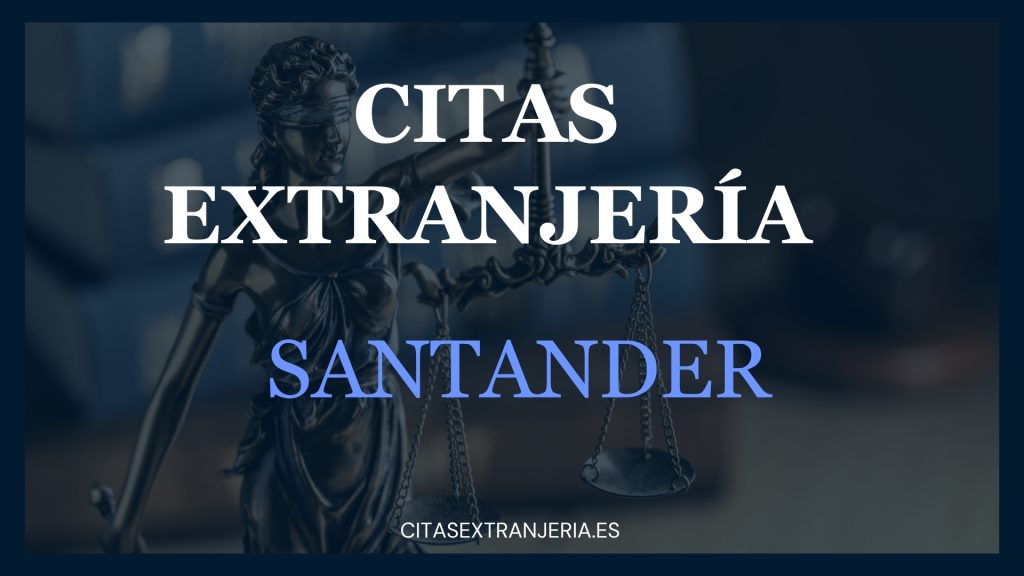 Pedir cita previa Santander