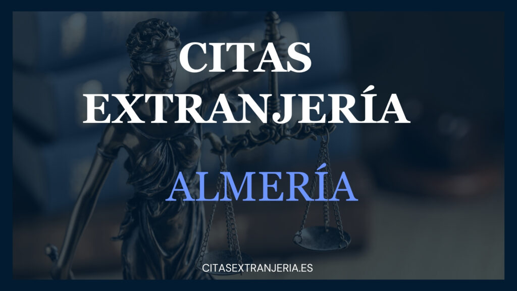 citas extranjeria almeria