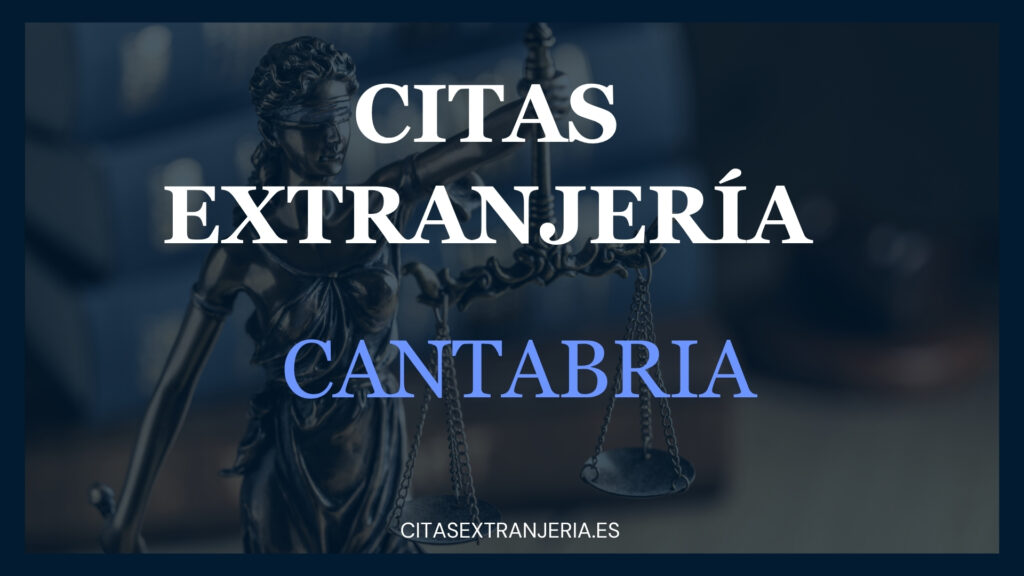 citas extranjeria cantabria