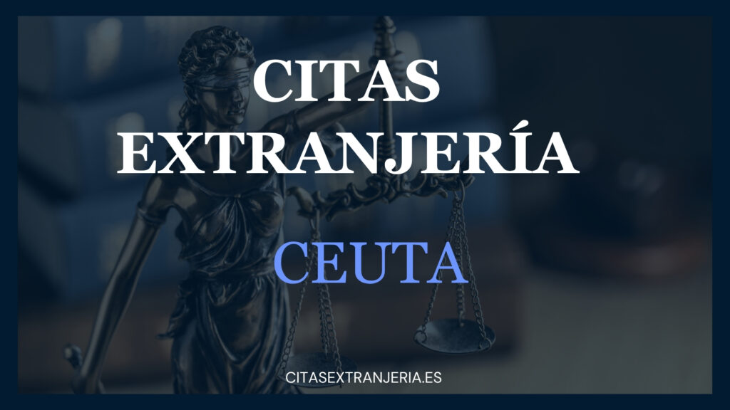 citas extranjeria ceuta